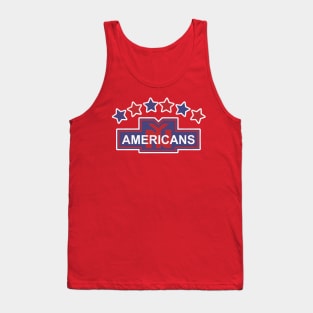 Defunct New York Americans Hockey Team Tank Top